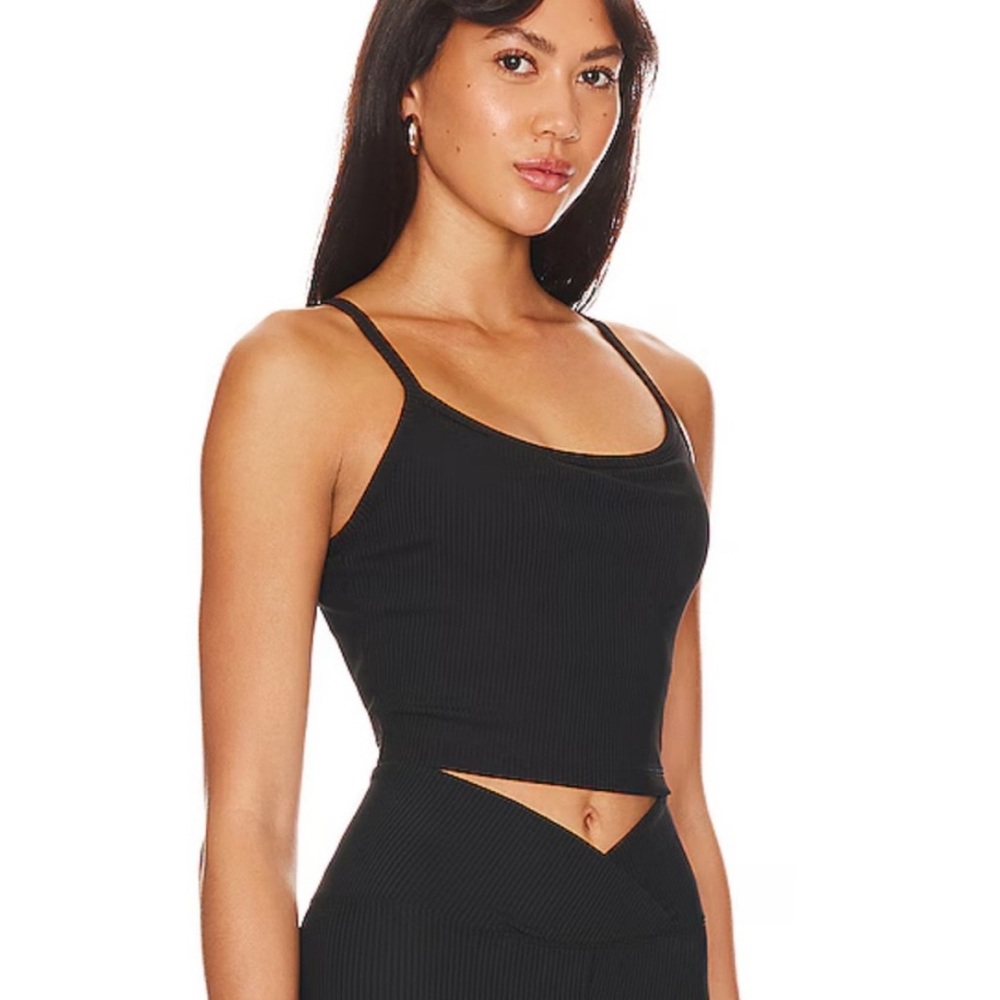 NWOT Year of Ours Black Ribbed Bralette Tank